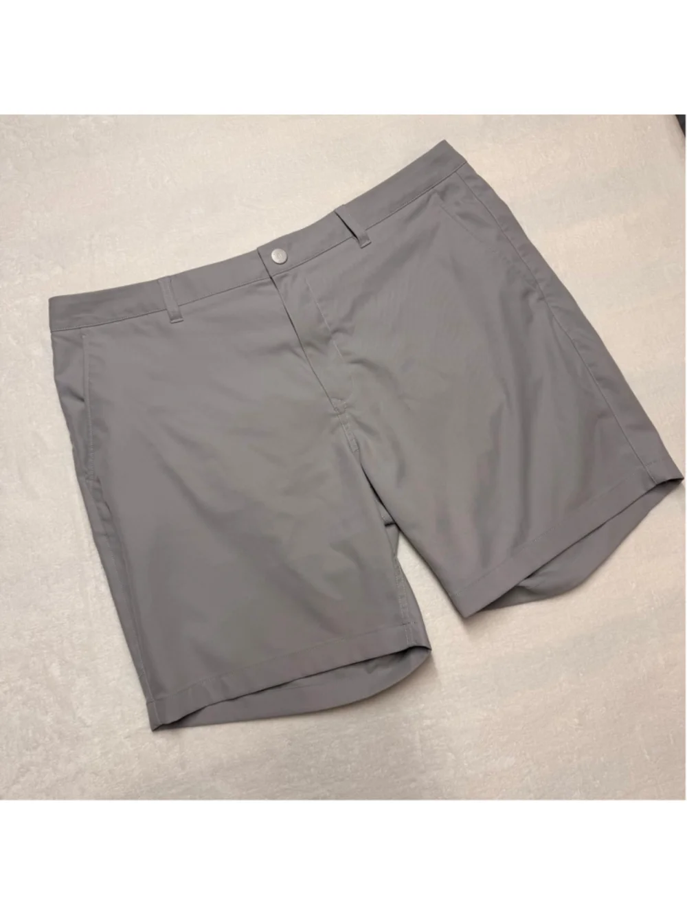 Men's‎ Bonobos Golf Gray Flat Front Shorts Waist 40